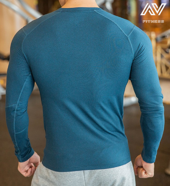 Camiseta Fitness AV comprensión manga larga Hombre - TEMPORADA 1