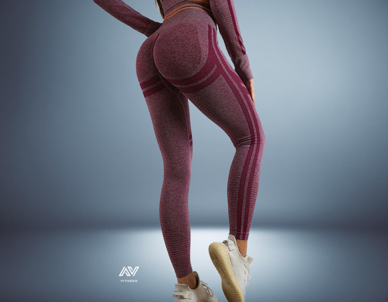 Women's High-Waisted AV Fitness Leggings -  Season 1