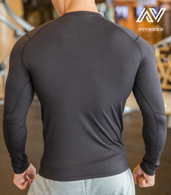 Camiseta Fitness AV comprensión manga larga Hombre - TEMPORADA 1