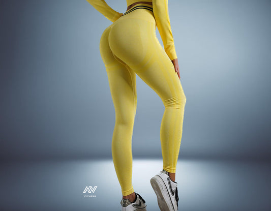 Women's High-Waisted AV Fitness Leggings -  Season 1