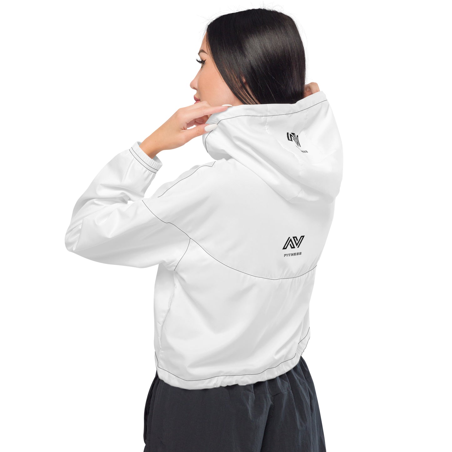 Women's Cropped Fitness AV Windbreaker (PREMIUM QUALITY)
