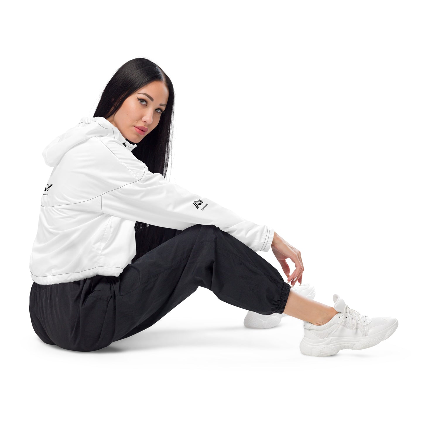 Women's Cropped Fitness AV Windbreaker (PREMIUM QUALITY)