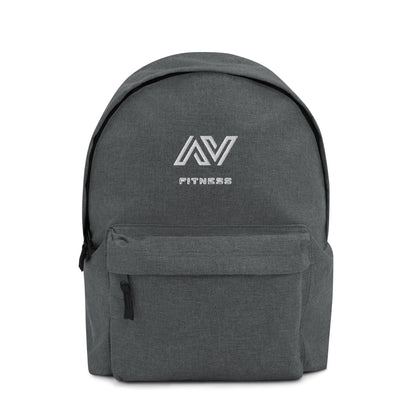 Embroidered backpack Fitness AV (PREMIUM QUALITY)