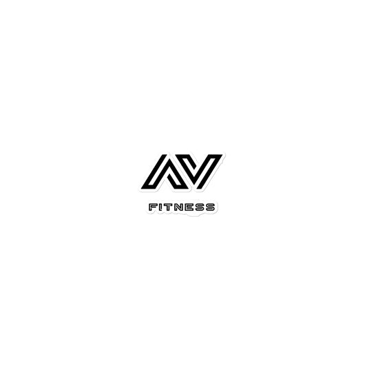 Bubble Free Fitness AV Stickers