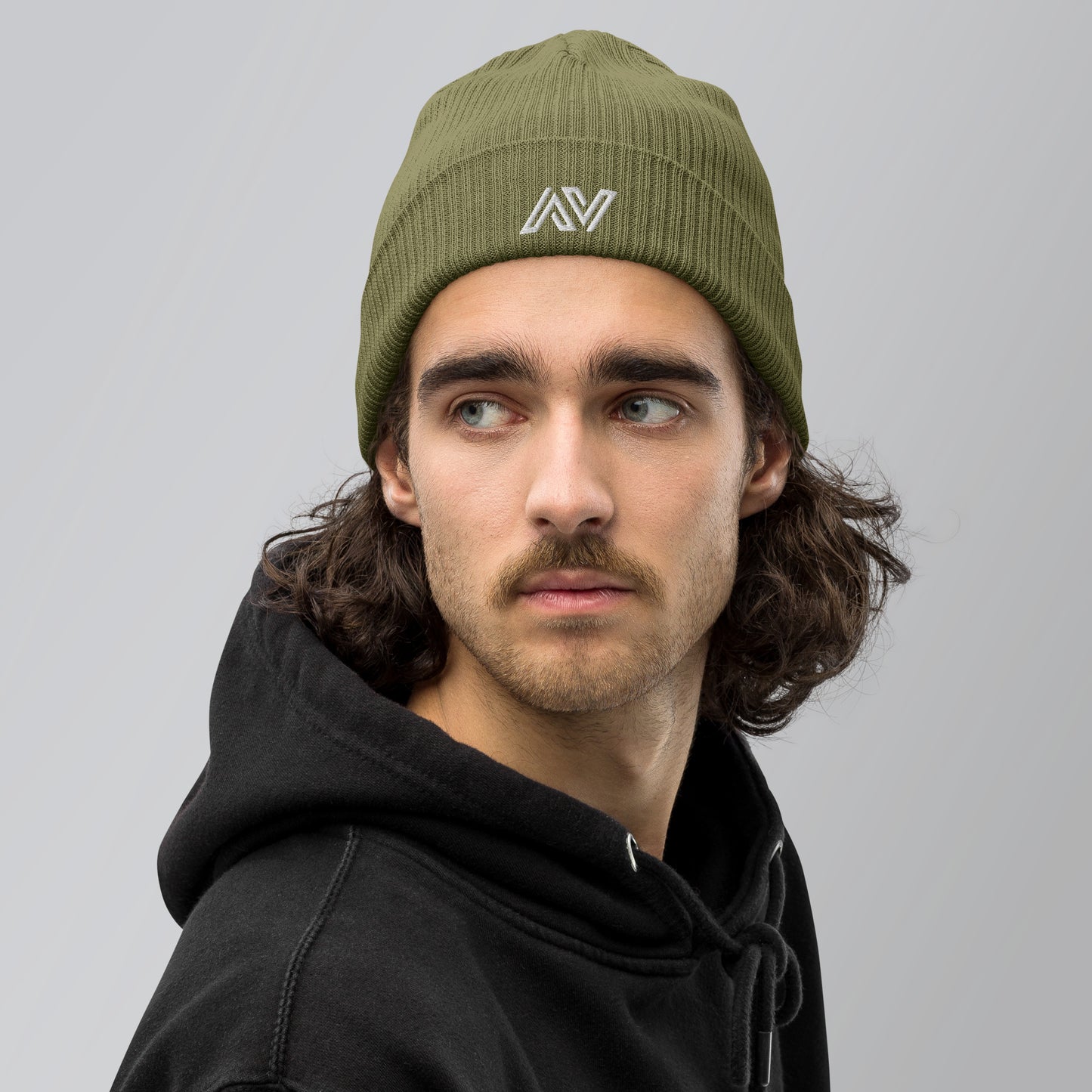Fitness AV Organic Ribbed Beanie (PREMIUM QUALITY)
