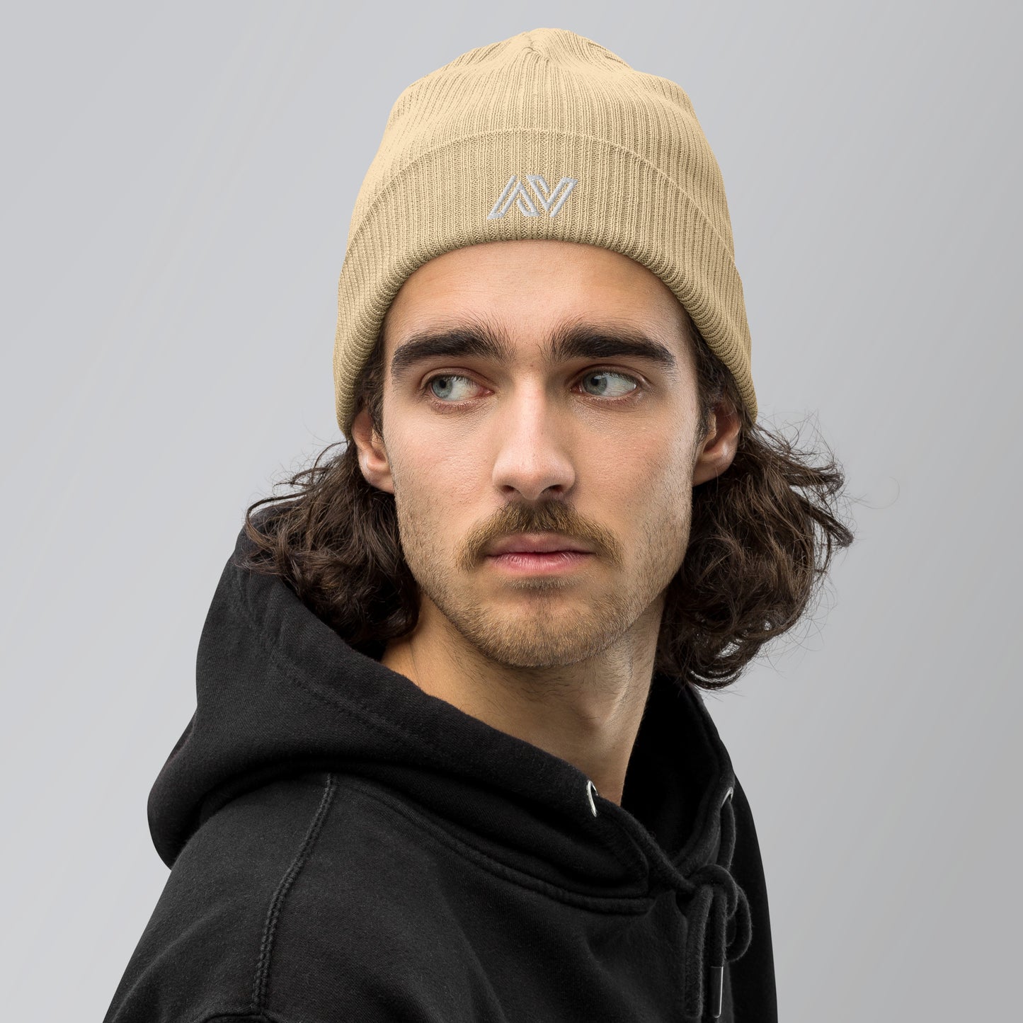 Fitness AV Organic Ribbed Beanie (PREMIUM QUALITY)